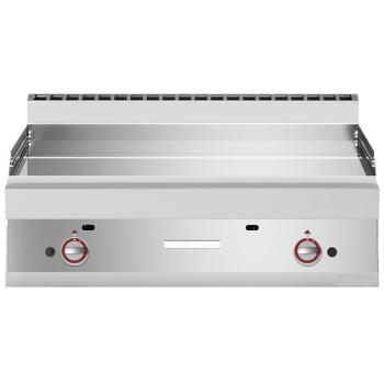 G65/PLCD10T-N (25) Gas Grillplatte, EXTRA BREIT glatt verchromt